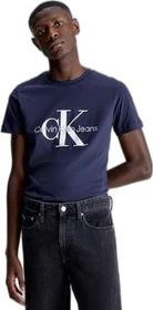 Calvin Klein Monogramm Slim Fit T-Shirt kurzarm night sky (Herren)