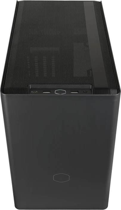 Cooler Master MasterBox NR200P [V2], schwarz, Glasfenster, Mini-ITX