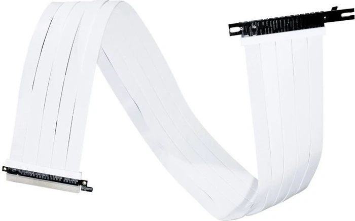Lian Li Riser Card Kabel, gerade, PCIe 4.0, 900mm, weiß