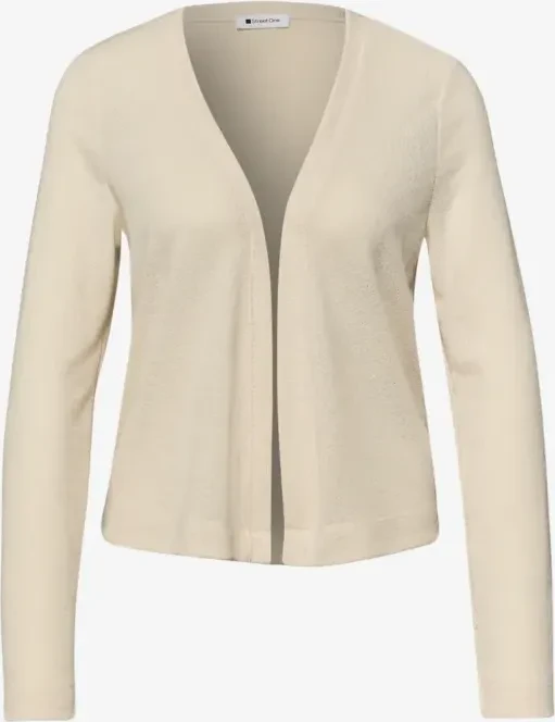 Street One Langarm Strickjacke smoke beige (Damen)