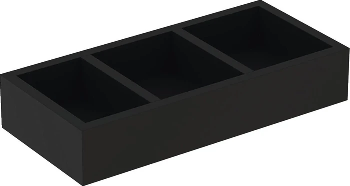 Geberit Schubladeneinsatz H-Unterteilung für obere Schublade, 32.3x5.9x15cm, lava