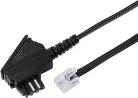 Hama Anschlusskabel TAE-N-Stecker/Modular-Stecker 6p4c 3m