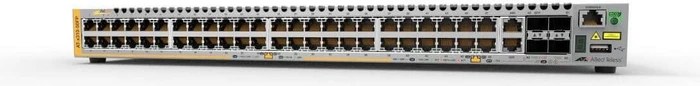 Allied Telesis x310 Rackmount Managed Stacking Switch, 48x RJ-45, 2x RJ-45/SFP, 370W PoE+