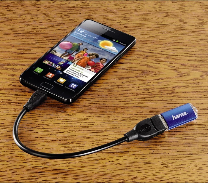 Hama USB 2.0 Adapterkabel USB Micro-B [Stecker] / USB-A [Buchse]