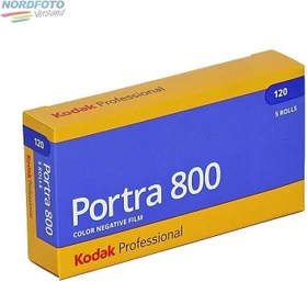 Kodak Portra 800 120 Farb-Negativfilm 5er Pack