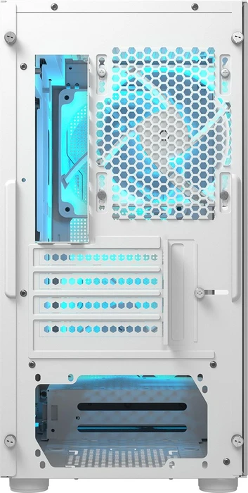 Cougar Uniface Mini RGB White, weiß, Glasfenster