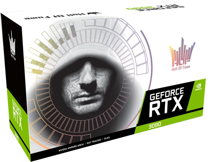 KFA2 GeForce RTX 3090 HOF, 24GB GDDR6X, HDMI, 3x DP