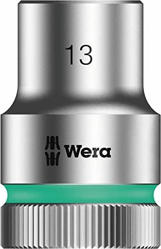 Wera 8790 HMC Zyklop Außensechskant Steckschlüssel 1/2", 13x37mm