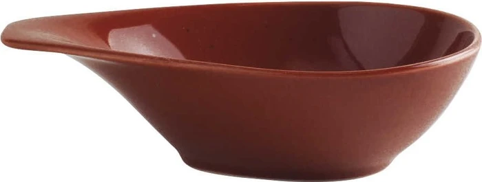 Kahla Homestyle siena red Schale mit Griff 250ml rot