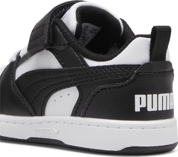 Puma Rebound V6 Lo puma white/puma black (Junior)