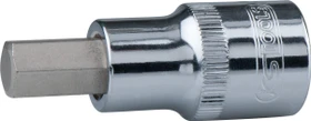 KS Tools CHROMEplus Innensechskant Steckschlüssel 1/2" zöllig, 3/8"x55mm