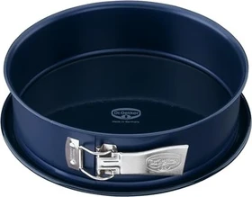 Dr. Oetker Back-Liebe Emaille Springform mit Emaille-Servierboden und Antihaft-Ring 26cm