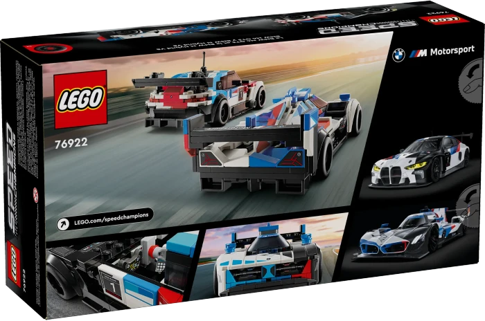 LEGO Speed Champions - BMW M4 GT3 & BMW M Hybrid V8 Rennwagen