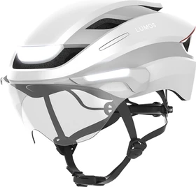 Lumos Ultra E-Bike Helm lunar/white