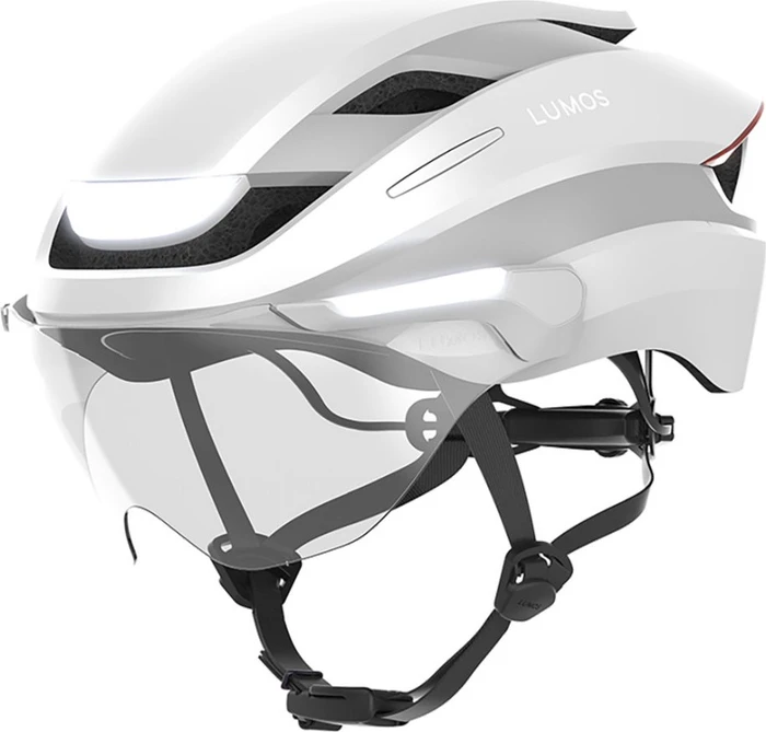 Lumos Ultra E-Bike Helm lunar/white