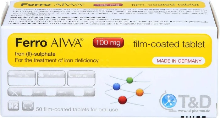 FERRO AIWA 100mg Filmtabletten