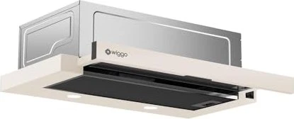 Wiggo WE-E632ERC Flachschirm-Dunstabzugshaube creme