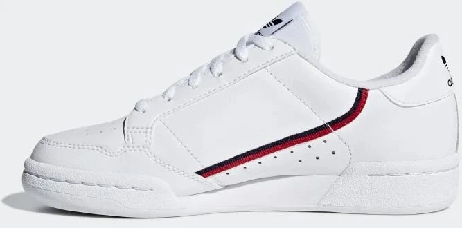 adidas Continental 80 ftwr white/scarlet/collegiate navy (Junior)