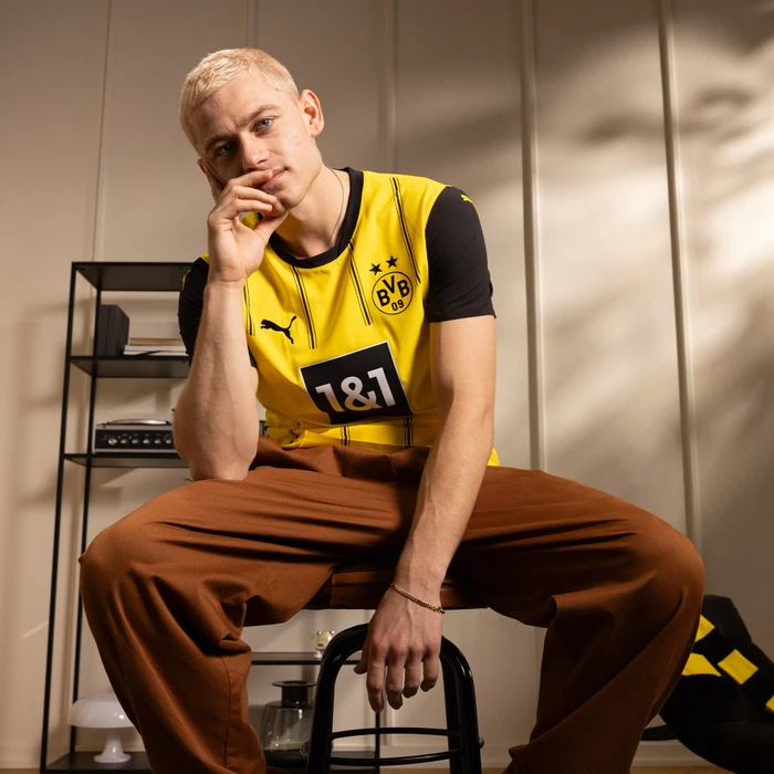 Puma BVB Borussia Dortmund Authentic 2024/2025 Heimtrikot (Herren)