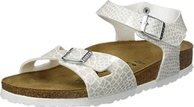 Birkenstock Rio Birko-Flor magic snake white (Junior)
