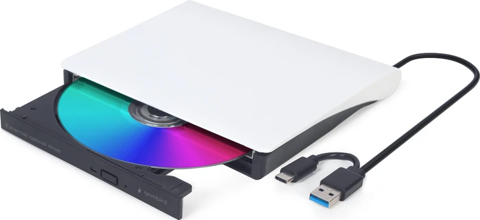 Gembird Externes USB-DVD-Laufwerk