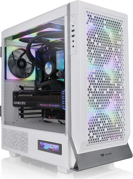 Thermaltake LCD Panel Kit 3.9" für Thermaltake Ceres Series/Thermaltake Ceres 300/Thermaltake Ceres 500, Monitor Kit, Snow