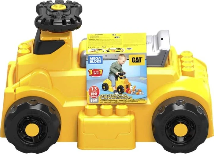 Mattel Mega Bloks CAT Build N Play Ride On