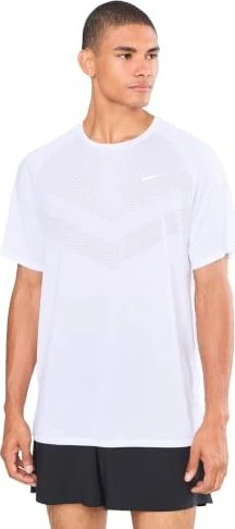Nike Stride Dri-FIT ADV Funktionsshirt kurzarm weiß (Herren)
