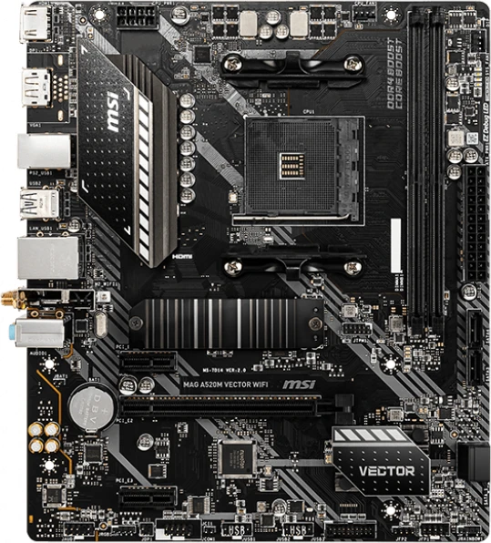 MSI MAG A520M Vector WIFI (AMD AM4)