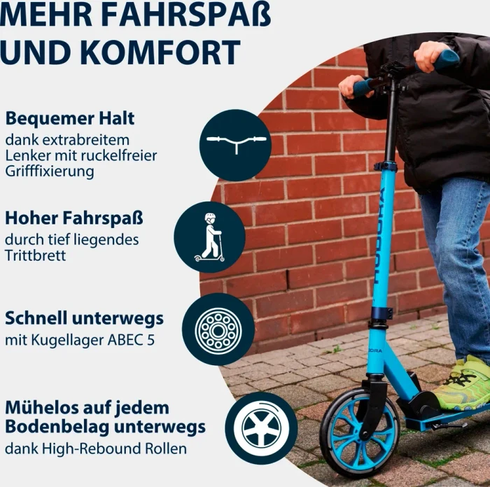 Hudora Up 200 Scooter iron