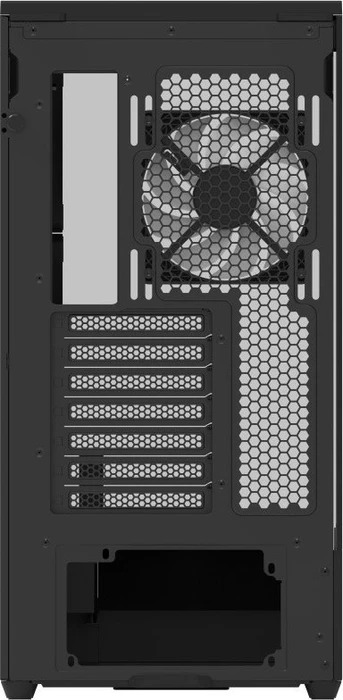 AeroCool P500A Black, Glasfenster