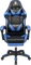 Krüger&Matz Warrior GX-150 Gamingstuhl, schwarz/blau Vorschaubild