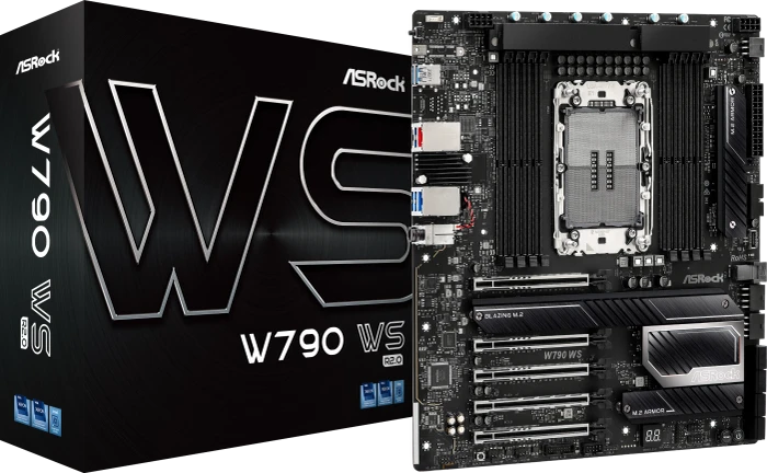 ASRock W790 WS R2.0 (Intel 4677)