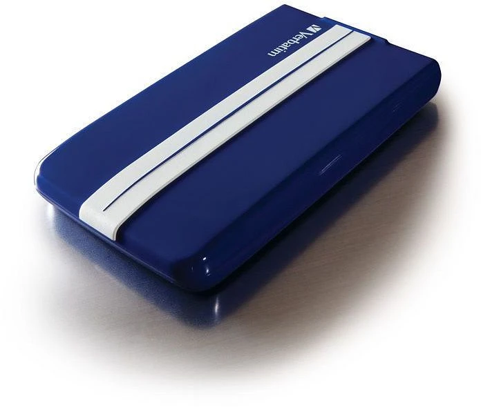Verbatim GT SuperSpeed Portable, blau, 1TB, USB 3.0 Micro-B