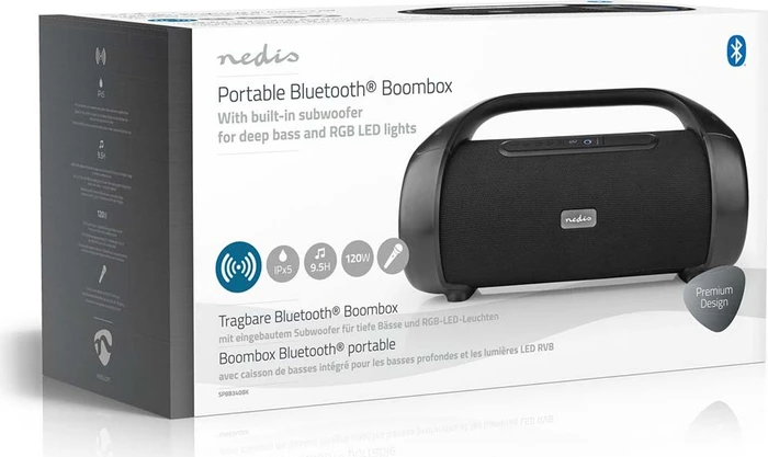 Nedis Bluetooth Party Boombox