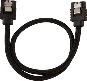Corsair Premium Sleeved SATA 6Gb/s Kabel schwarz 0.3m (CC-8900248)