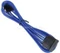 BitFenix Alchemy SATA-Stromadapter 4-Pin [IDE] auf 15-Pin [SATA] 45cm, sleeved blau Vorschaubild