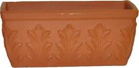 Spang klassische Terrakotta Blumenkasten 39.4x18.3cm