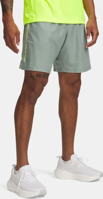 Under Armour Woven Wordmark Hose kurz silica green/high vis yellow (Herren)