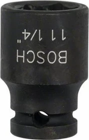 Bosch Professional Impact Control Außensechskant Steckschlüssel 1/4", 11x25mm, 1 Stück