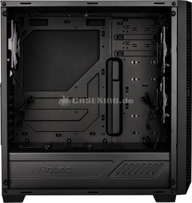 Antec P8, schwarz, Glasfenster