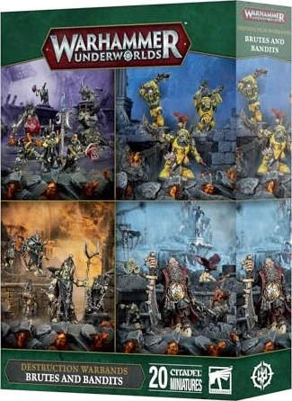 Games Workshop Warhammer Underworlds: Destruction Warbands: Brutes and Bandits