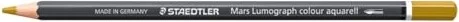 Staedtler Mars Lumograph colour aquarell 104 Aquarellstift braunocker, Kartonetui, 6er-Pack