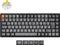 Keychron K2 Max, 75%, PBT, schwarz/grau, LEDs RGB, hot-swap, Keychron Super BANANA, USB/Bluetooth, DE Vorschaubild