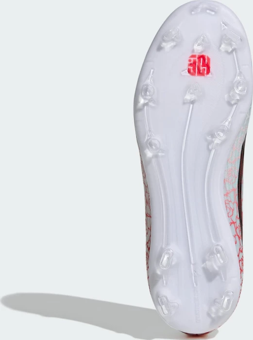 adidas F50 League Laceless FG/MG Lamine Yamal cloud white/core black/lucid red (Junior)