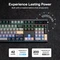 Epomaker TH108 Pro Wireless, Black, LEDs RGB, hot-swap, Epomaker Sea Salt Silent V2, USB/Bluetooth, US Vorschaubild