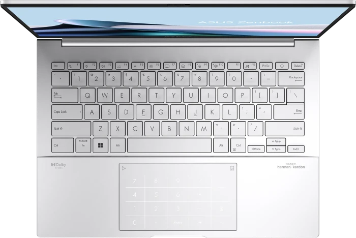 ASUS ZenBook 14 UX3405MA-QD106W, Foggy Silver, Core Ultra 5 125H, 16GB RAM, 1TB SSD, DE