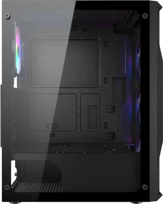 Cougar MX110 RGB, System Build Version, Glasfenster