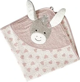 Sterntaler Badetuch Esel Emmi Girl 80x80cm