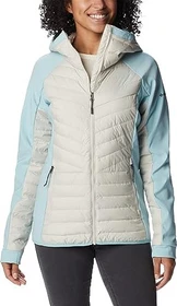 Columbia Powder Lite Hybrid Hooded Jacke aqua haze (Damen)